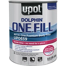Dolphin ONE FILL All-In-One Premium Body Filler - .8 US Gal Tin UPL-UP0659 New!