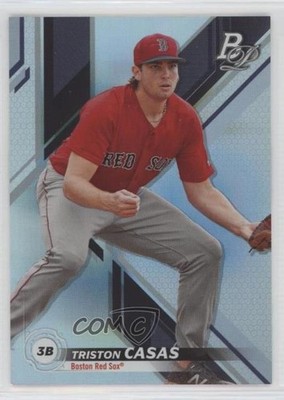 2019 Bowman Platinum Wal-Mart Top Prospects Sky Blue Foil Triston Casas 10ou