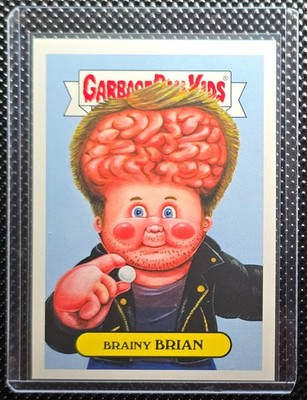2016 Garbage Pail Kids Sci-Fi TV Series Brainy Brian 5b
