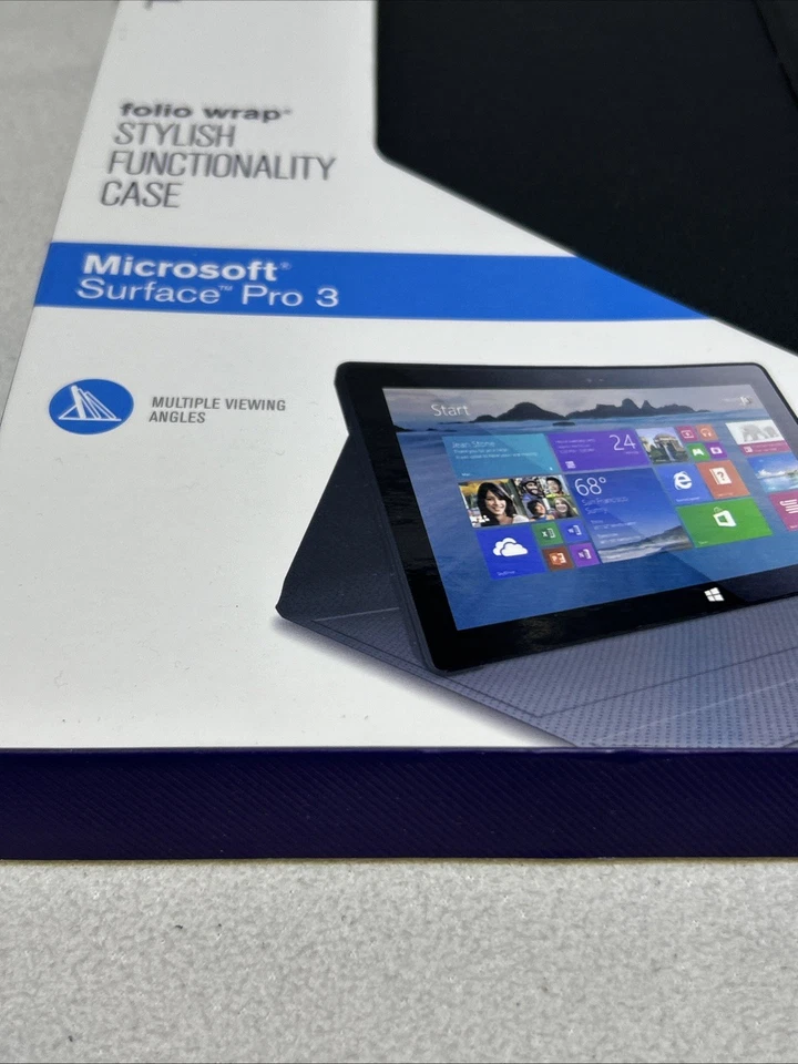 Targus Folio Microsoft Surface Pro 3 Tablet Protective Case fit 12-Inch with Han - Image 2 of 4