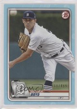 2020 Bowman Sky Blue 360/499 Matthew Boyd #30 8d4