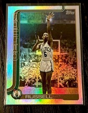 Bill Russell 2025-26 Topps - #251 Rainbow Foilboard Parallel Basketball Celtics