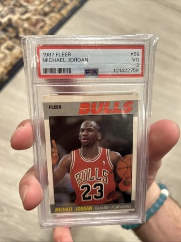 1987-88 Fleer - Michael Jordan #59 PSA Very GOOD 3