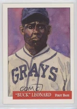 1993 Eclipse Negro Leagues Prototype Buck Leonard #6 HOF d8k