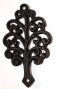 Cast Iron TRIVET Tree shape