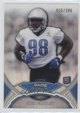 2011 Bowman Sterling Refractor 15/299 Nick Fairley #4 7l6