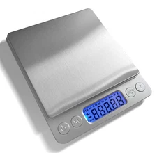 Food Scale Digital Weight 3000g/0.1g Oz Grams and Ounces Kitchen Scale