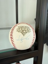 Yankees Alex Rodriguez Signed 2009 World Series Baseball MLB Authentic Steiner