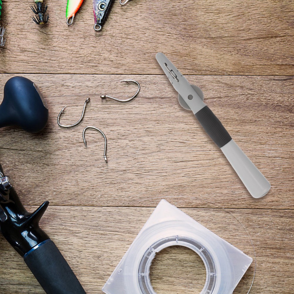 Fishing Line Hook Tying Device Knotting Tool Fast Accessories Holder