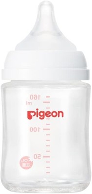Pigeon Breastfeeding Bottle, 160ml, 0 Months and Up, Made of Heat Resistant Glas