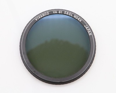 Vivanco VA 61 58SL ND4X Graufilter 58mm Steckfilter filter