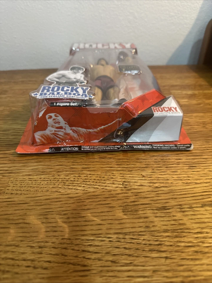 JAKKS PACIFIC ROCKY BALBOA 6" FIGURA ROCKY VS SPIDER RICO 2007 NUEVO *EE. UU. Foto 4 de 4