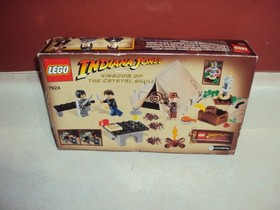 INDIANA JONES LEGO 7624 JUNGLE DUEL RETIRED SEALED KINGDOM OF CRYSTAL SKULL 2008