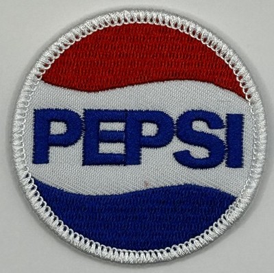 Pepsi Cola Aufnäher Badge Patch Süssgetränk MAX Dose Flasche