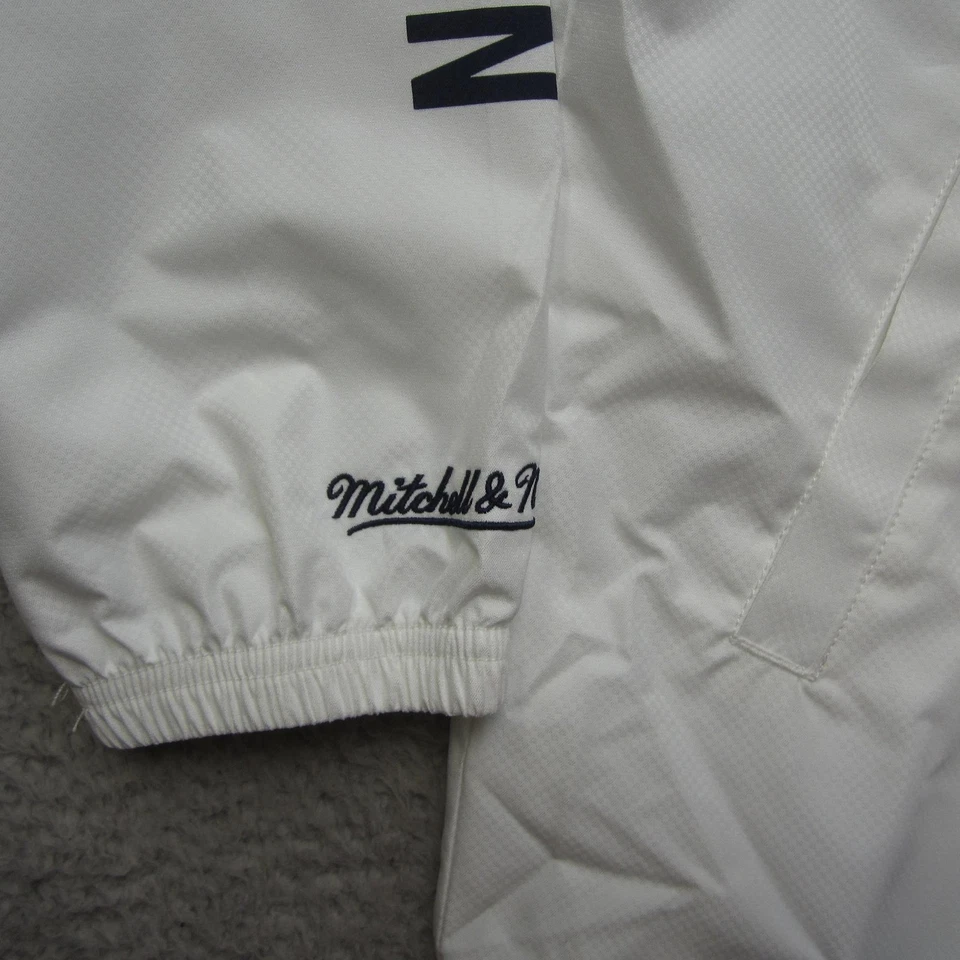 New York City FC Jacket Mens Medium MLS Soccer Hooded Pullover Mitchell Ness - Image 3 of 4