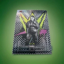 2025 Topps Finest WWE Nia Jax Refractor Base Common #66