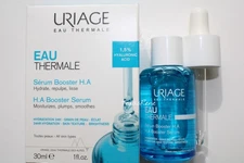 Uriage EAU Thermale Booster Serum H.A. 30ml Moisturizes Plumps Smoothes Skin
