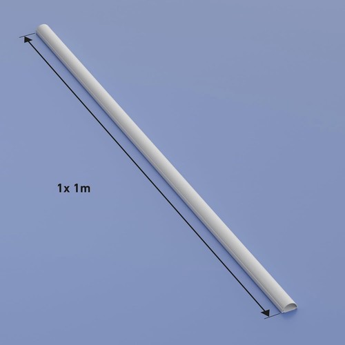 Compact 1-Meter Mini Trunking for Discreet Cable Management - 30mm x 15mm White - 第 7/10 張圖片