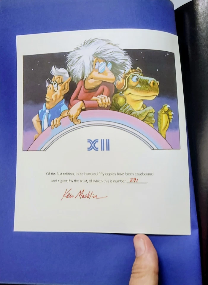 DR WATCHSTOP AVENTURAS EN EL TIEMPO Y EL ESPACIO Ken Macklin ECLIPSE 1989 FIRMADO EDICIÓN LIMITADA Foto 3 de 4