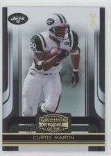 2006 Donruss Gridiron Gear Gold X's 83/100 Curtis Martin #72 HOF g2u