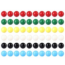 Game Marbles Balls,60pcs 9/16inch Acrylic Balls for Chinese Checkers,Aggravat...