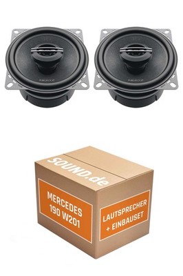 Lautsprecher Boxen vorne Hertz CX 100.5 für Mercedes 190 W201 2x Tief-Mitteltöne