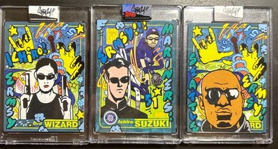 Ichiro Suzuki Topps Project 2020 ERMSY Companion The Matrix Hand Painted 1/1