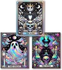 3 Pack Horror Diamond Art Kits for Adults- Halloween Diamond Painting Kits