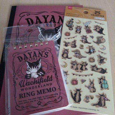 WachiField Dayan Note Memo Sticker Set