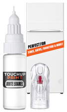 White Enamel Touch Up Paint 20ml For Bath Fridge Sink Washing Machine Cooker New