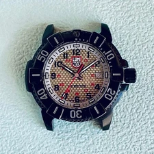 LUMI-NOX 6300 20th Model Watch 40x40mm 200m Carbon Fiber Dial Limited