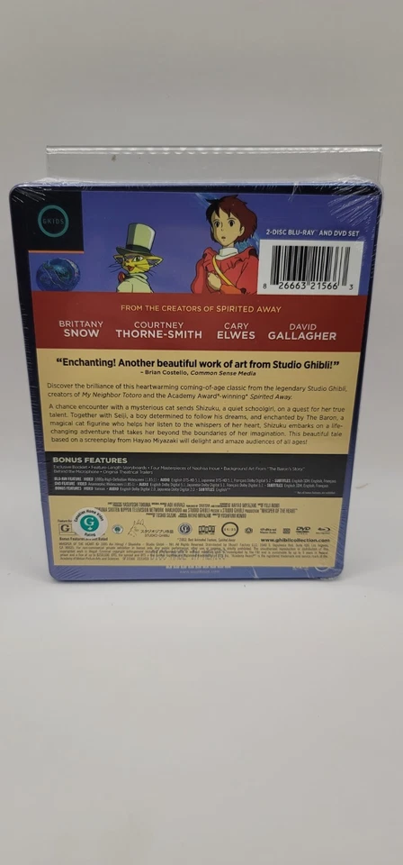 Whisper Of The Heart (Blu-ray, 1995) Steelbook Brand New Studio Ghibli OOP Rare - Image 2 of 4