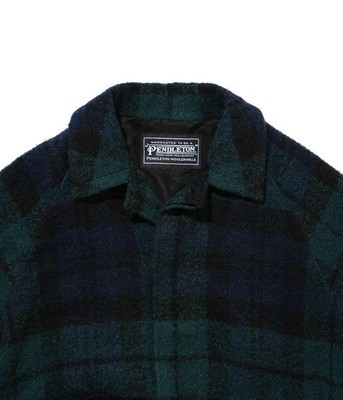 DELUXE x PENDLETON BLACK x GREEN Coat | eBay DELUXE x PENDLETON BLACK x GREEN Coat | eBay