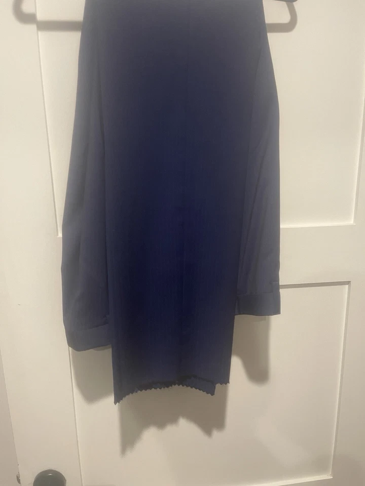 Traje Hugo Boss Para Hombre The JAMES4/SHARP6 Azul Marino Pin Rayas Talla 42L Foto 2 de 2