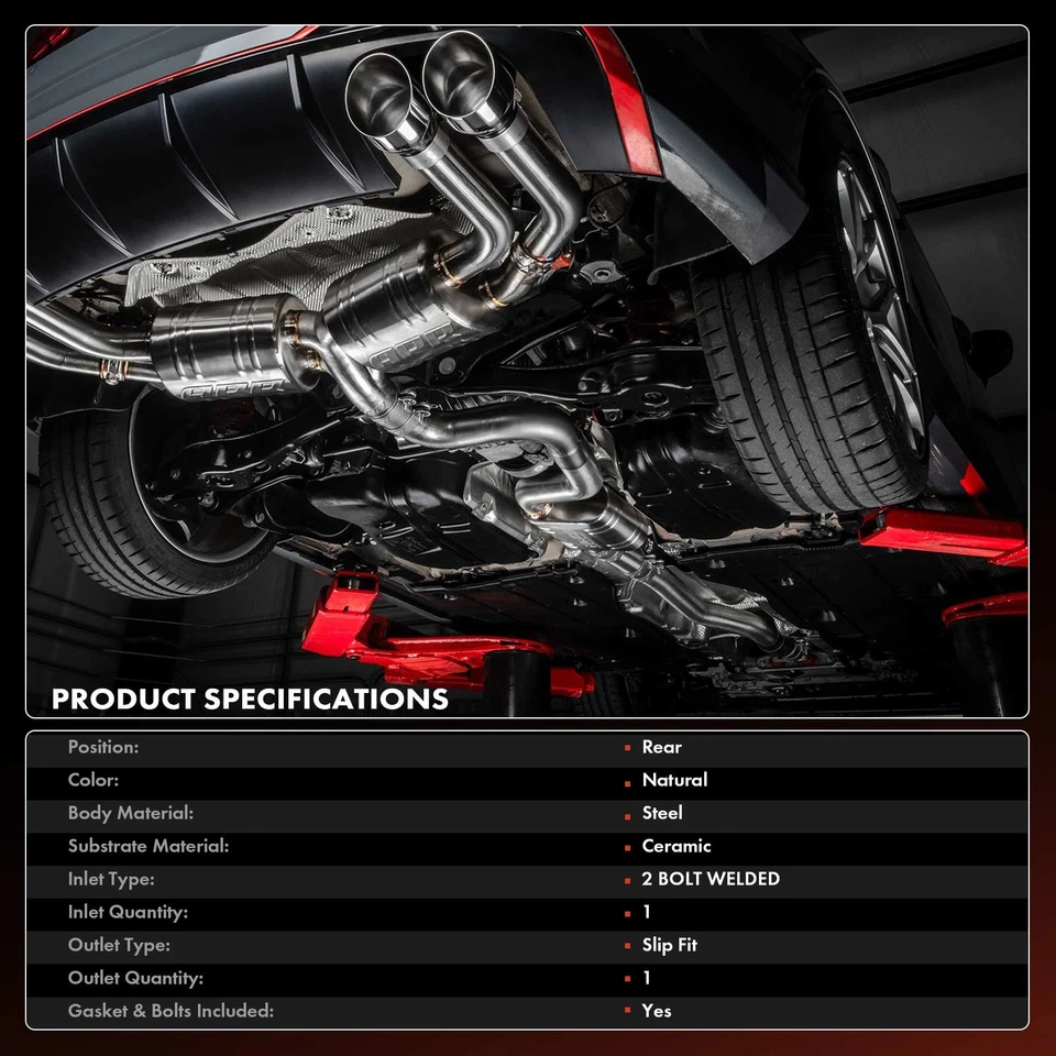 Convertidor catalítico trasero para Mazda CX-5 2013-2016 3 6 2014-2016 TRACCIÓN DELANTERA L4 2,0 L 2,5 L Foto 3 de 4