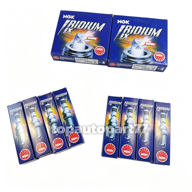 8pcs NGK 2309 Iridium IX Spark Plugs LFR7AIX, Brand New Ignition Plugs