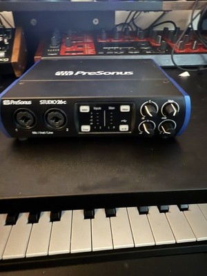 PreSonus STUDIO26C Usb-C Audio Interface GREAT CONDITION 