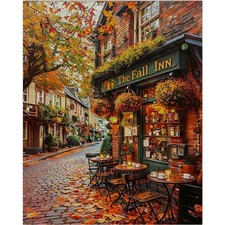 Fall Autumn Paint by Numbers Kit for Adults 16 x 20 Inch