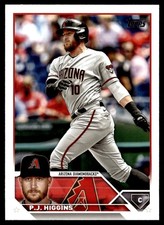 2023 Topps Update P.J. Higgins Arizona Diamondbacks #US82
