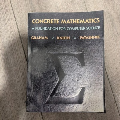 Concrete Mathematics: A, by Graham Ronald; Knuth - Very Good first edition