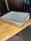 VTG PYREX HOMESTEAD # 503 REFRIGERATOR CASSEROLE DISH 1 1/2 QT w/LID