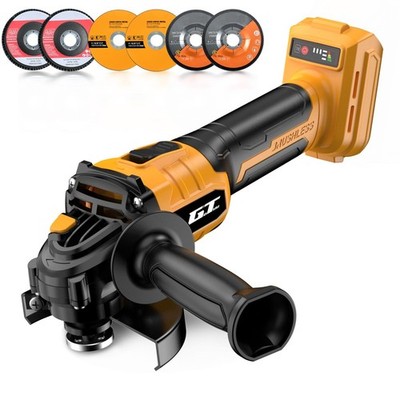 20V MAX Cordless Angle Grinder, 4-1/2 Inch Brushless Cut Off Tool Kit
