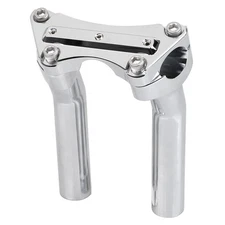6.5" tall Handlebar Riser 1" Top Clamp For Harley Dyna Fat Boy Heritage Softail