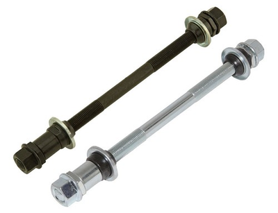 #ad #ad Replacement Bicycle Front Wheel Hub Axle 3 8 x 185mm – Chrome Or Black Finish. $7.98