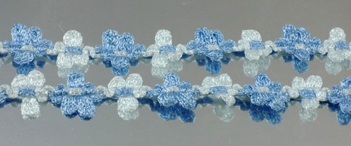 ROCOC Embroidered Floral 1/2" wide 1Yard Rayon Venise Lace trim - Picture 6 of 8