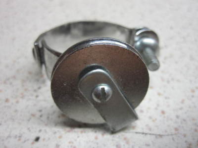 Bicycle Cable Jockey Wheel Clamp On 1-1/8 Speed Shifter Cable Pulley  Guide