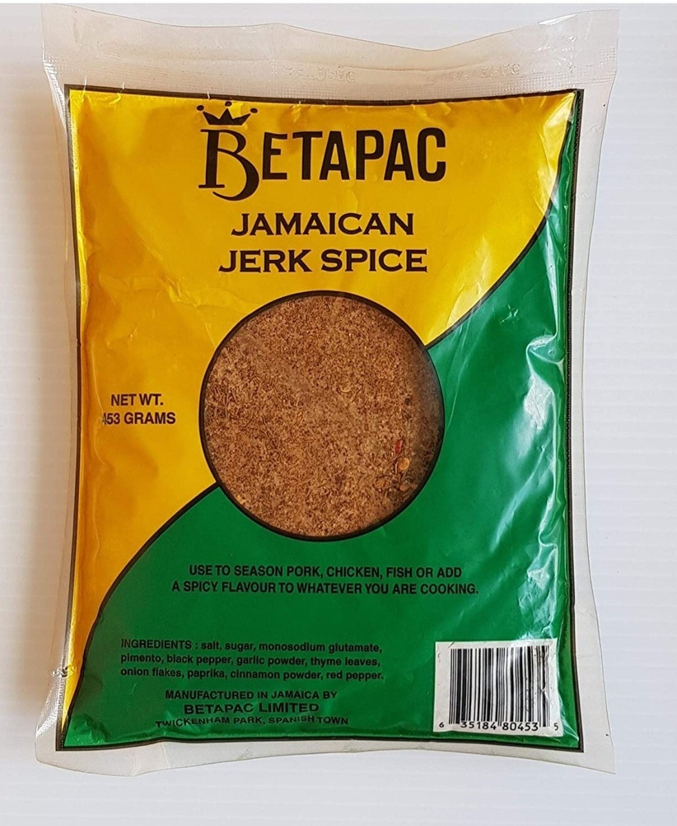 Betapac Jamaican Jerk Spice -1 Pound/453g - Main Image