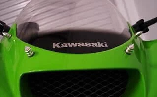 Tornillo de perno de espiga negro 6 piezas para Kawasaki Ninja ZXR ZX 1000 10R 12R 14R Foto 2 de 4