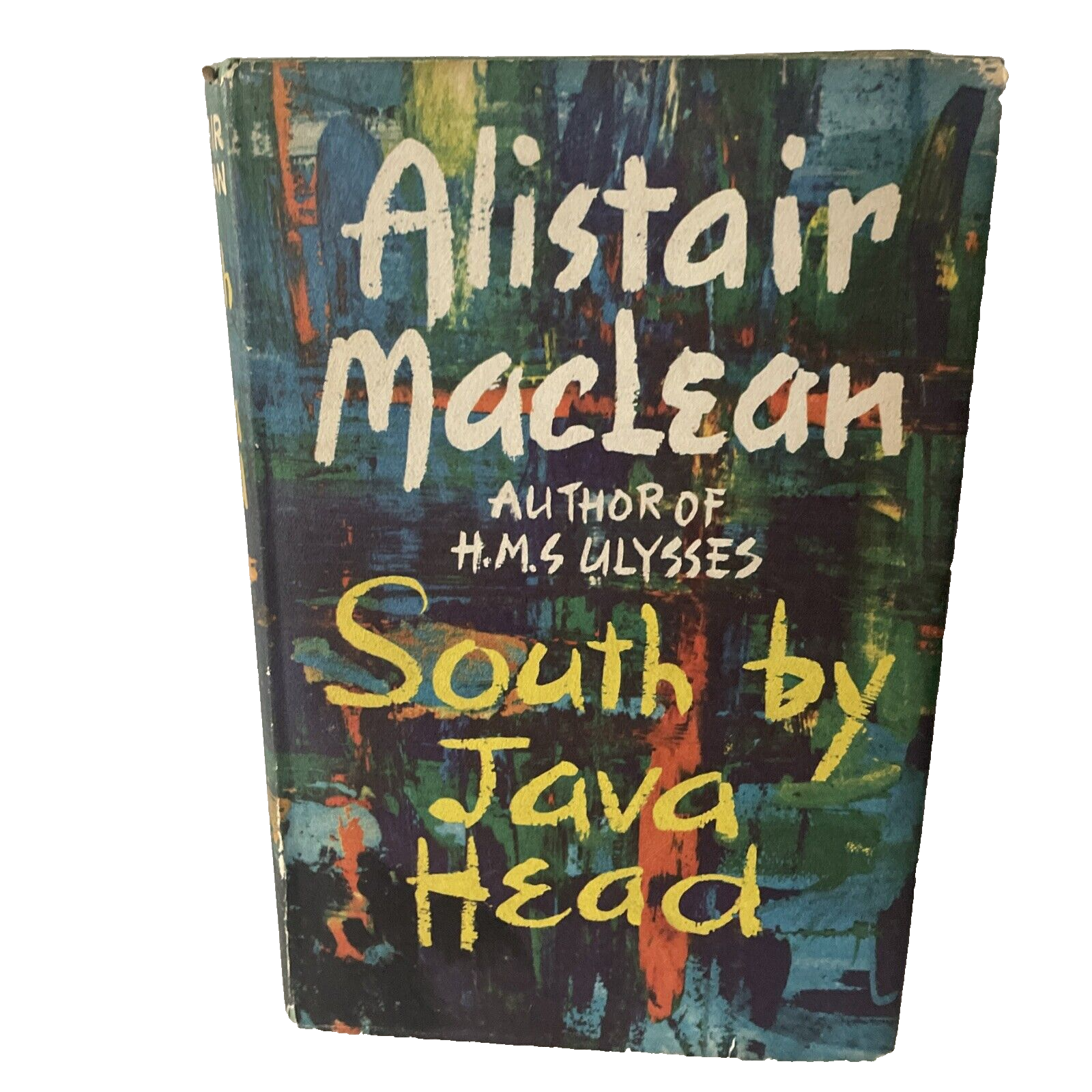 ALISTAIR MacLEAN South By Java Head - 1st ed 1958 Hardback Book DJ Action