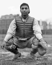 Baltimore Elite Giants ROY CAMPANELLA Glossy 8x10 Photo Negro League HOF 69